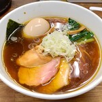 らぁめん夢 - 味玉らーめん（税込950円）