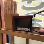そばの神田東一屋 - コンディメンツ。