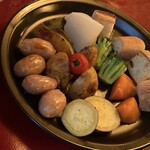 ロード・レーウ - チーズフォンデュの食材(具材)