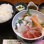 海鮮居酒屋大川 - 大川 ＠葛西 刺身定食 800円