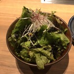 Susukino Yakiniku Kiraku - トリュフソースのチョレギサラダ