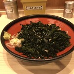 そばの神田 東一屋 - 冷やしわかめそば！