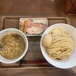 Tsukemen Sanada - 味玉鶏ほぐしつけ麺