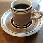 Daiyuuzansen Ekishakafe Ichinoichi - コーヒーカップもレトロです。