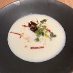 ル モンド グルマン - 新玉ねぎのスープ