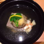 日本料理　伊せ吟 - 黒湯葉のお椀
