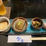 亀戸・養生料理　高の - お通し