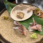 亀戸・養生料理　高の - イワシの糠〆め刺し