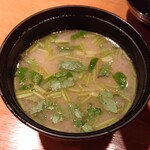 Nihombashi Tendon Kaneko Hannosuke - みそ汁（120円）