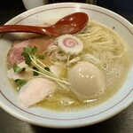 Namaiki noodles - 『特上 鰹香る鶏塩白湯』1,100円
