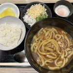 カレーうどん 千吉 - ■まぜカレーうどん¥990