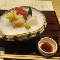 なだ万 高輪プライム - 本日のお造り三種