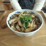 きのこと小揚げそば（ツレ）