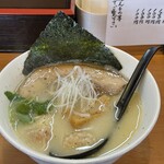 らーめん工房 麺作 - 煮込み塩そば　エビワンタン入り