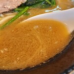 ラーメン みちのく - 鶏豚骨 のスープ