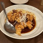 好天 - 海老のピリ辛炒め