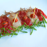 Arancino at The Kahala - カンパチとマグロのカルパッチョ