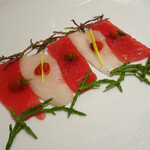 Arancino at The Kahala - カンパチとマグロのカルパッチョ