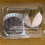 萬寿堂義治 - おはぎと桜餅