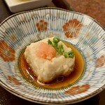 京都祇園 天ぷら八坂圓堂 - ごま豆腐