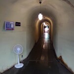 積善館 佳松亭 - 本館から山荘、佳松亭に続くトンネル　昭和というより大正、明治を感じるような（時代を演出するドラマや映画で見たことがあるような雰囲気）、、これ館内なんですよすごいと思いません！！