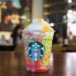 スターバックス・コーヒー アークヒルズ店 - 抹茶 イチゴ クリーム フラペチーノ+チョコチップ+メロン果肉+ポイップ増量 816円 → 316円