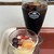 COCOKARA CAFE - 料理写真:プリン、コーヒー（ice） 