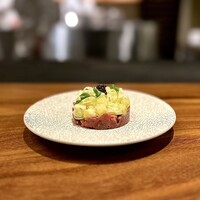 焼肉割烹QUON - 和牛タルタルと水茄子の冷製パスタ