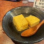 日本酒専門店ゆとり - だし巻きハーフ