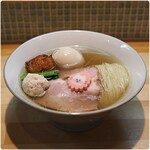 猫と月 chan mie noodles - 料理写真:特製中華そば・塩 1300円