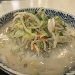 Shiki Yoshi - ちゃんぽん麺半分。沈んでるけど、ノーマルならパンパンです。覚悟して挑んで！