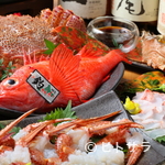 Umino Shiki - 北海道網走産キンキと活毛蟹の両方をしゃぶしゃぶで楽しめる贅沢コースです