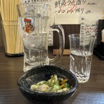 Shunsensakaba Irasshai - 焼酎ストレートチェイサー、っていうオーダーが初めて一発で通りました。良いお店さん。