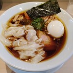 Chuuka Soba Kobayashi - ワンタン麺+味玉