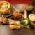 巣鴨 味けん - 料理写真:前菜（粽寿司、蕨、南蛮漬け、沢蟹、的穴子、磯つぶ貝）