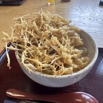 釜あげうどん 団平 - 料理写真:ごぼう天・釜揚げうどん。950円（税込）。