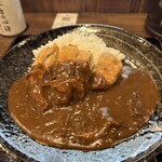炭火焼和めし処 しんぱち食堂 - チキンカツカレー(ご飯小盛) 759円❗️