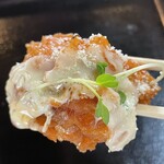 ONE-GRAIN - チーズチキン南蛮¥1150内　ごはん並(300g)。タレもタルタルもチーズも。濃い美味い。肉もジューシー。ご飯と一緒にいくらでも食べられる。