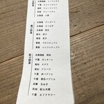 動悸 - サラダはこんな感じにリストをお出ししてくれます