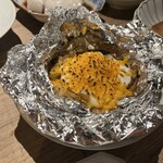 動悸 - 真鯛ときのこのチェダーホイル焼き