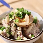 Ottosei - 味玉のせマカロニポテトサラダ
