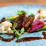 中華ダイニング 一途一心 - 2024.5 牛ヒレ炒め（トウチ、ブラックペッパー、オイスターソース）