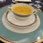 ホテル阪急インターナショナル - かぼちゃのクリームスープ