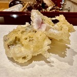 天ぷら たけうち - 鰺