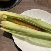 小野の離れ 博多本店 - とれたて風のヤングコーン