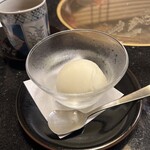 割烹 天ぷら 三太郎 - 季節なシャーベット