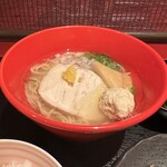 Hakata Torisoba Hanamidori Hankyuumedahonten - 博多水炊き鶏ソバ
