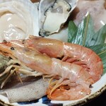 キラクニ - 浜焼き盛り