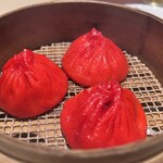 香港飲茶点心 千琇 - トマトの皮で中は帆立の餡