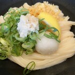 Sanukiya Masajirou - ネギは別皿が好みなのですが八尾のネギは美味しいから許す〜♡キレイな麺線に感動♥️